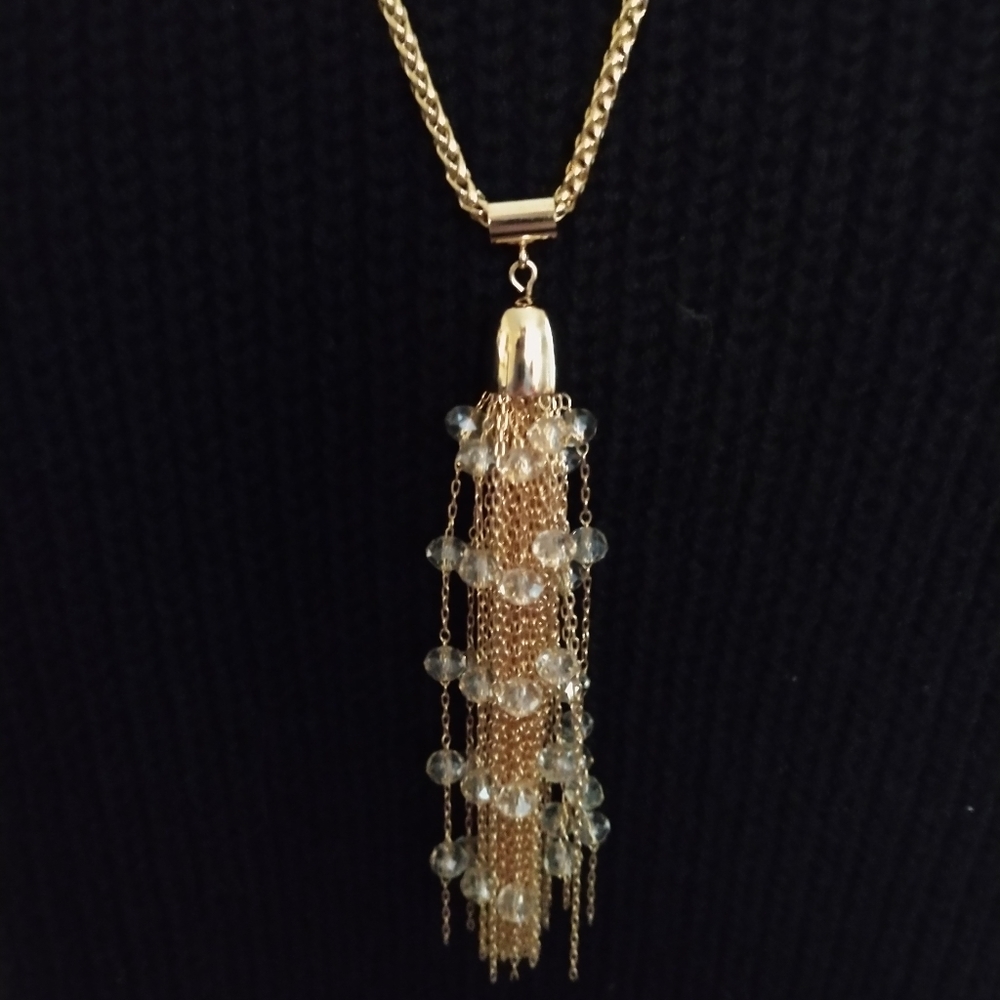 *NWT* Ann Taylor Tassel Necklace